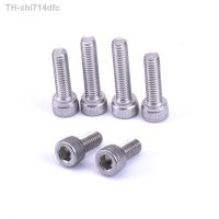 1/5/10/50pcs DIN912 M1.4 M1.6 M2 M2.5 M3 M4 M5 M6 M8 M10 A2-70 304 Stainless Steel Allen Hexagon Hex Socket Cap Head Screw Bolt