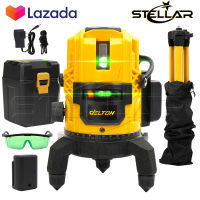 DELTON เครื่องวัดระดับเลเซอร์ ระดับน้ำเลเซอร์ 2 เส้น 360 องศา เลเซอร์สีเขียว 2 Lines Green Laser Level รุ่น DT-GL2P เลเซอร์ เลเซอร์วัดระดับ วัดได้ทั้งกลางแจ้ง-ที่มืด พร้อมกล่องเก็บอุปกรณ์ แถมฟรี!! ขาตั้งวัดระดับ มูลค่า 590 บาท