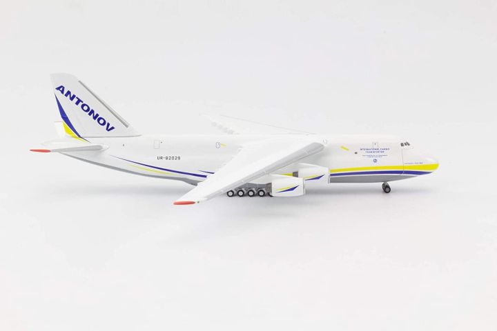 ของขวัญของตกแต่งบ้านจำลองบ้านโมเดลเครื่องบินอัลลอยเครื่องบินขนส่ง-antonov-1-500-an124