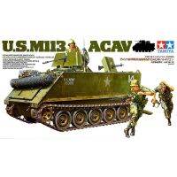 ผู้ให้บริการรถ TAMIYA ประกอบแล้ว1/35 U.S. Troop M113 Apc 35135