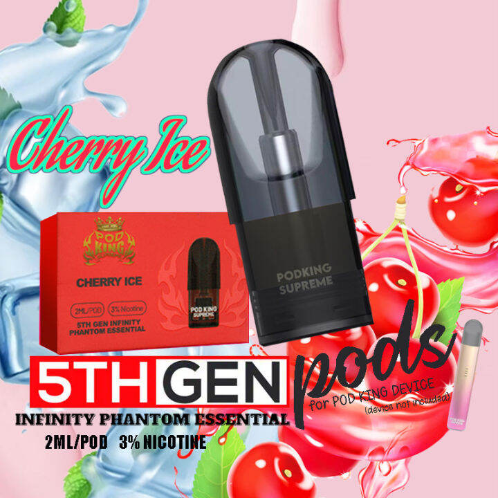 LEGIT POD KING SUPREME REL.X 5TH GEN INFINITY PHANTOM SINGLE POD