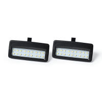 2Pcs LED Sun Visor Vanity Mirror Car Interior lights For BMW 57 SeriesF10 F01 750Li 760Li F07 F06 F11 F02 F03 F04 F12 F13 F18