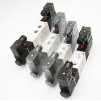 ✴❆♠ 4V220-08 Airtac Air Pneumatic Solenoid Valve 5 way 2 Position 1/4 quot; DC12V DC24V AC110V AC220V