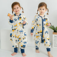 Baby Sleep Bag With Feet Wearable Blanket Baby With Long Sleeve New Born 100 Cotton Sleep Sack For Infant Toddler Pajamas