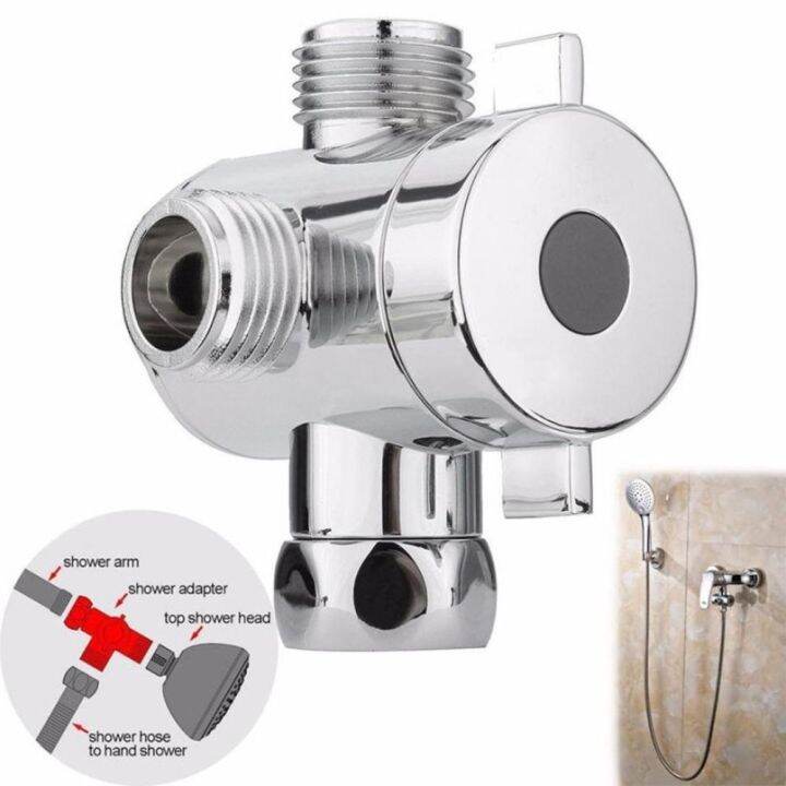 LFKFPK Plastic Separator Kitchen Toilet Shower Head Diverter Water Tap ...