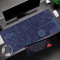 แผ่นรองเมาส์ Aesthetic Keyboard รองรับแผ่นรองเมาส์สีดำหินอ่อน Xl Mausepad อุปกรณ์เกมเมาส์พรมสีเทา