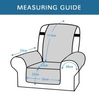 ผ้าคลุม Sofa Recliner กันลื่นสำหรับสัตว์เลี้ยงสุนัขเด็ก,ผ้าคลุมเบาะรองนั่งโซฟากันลื่นสำหรับป้องกันการสึกหรอล้างทำความสะอาดได้