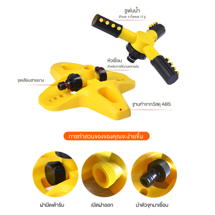 สปริงเกอร์สนามหญ้า-หัวสปริงเกอร์-สปริงเกอร์น้ำ-สปริงเกอร์รดน้ำ-รดน้ำต้นไม้-360-องศา