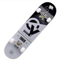 ?ส่งฟรี สเก็ตบอร์ด SKATEBOARD แฟชั่นสเก็ตบอร์ด สำหรับผู้เริ่มหัดเล่น(ล้อสามารถเลี้ยวได้)