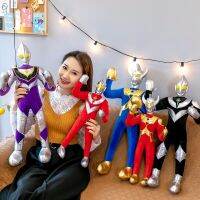 5/75Cm Kawaii Ultraman Zero Boneka Mainan ผ้าฝ้าย Pp ตุ๊กตาขนาดใหญ่สำหรับเด็กผู้ชายและเด็กผู้หญิงหมอนสำหรับนอน