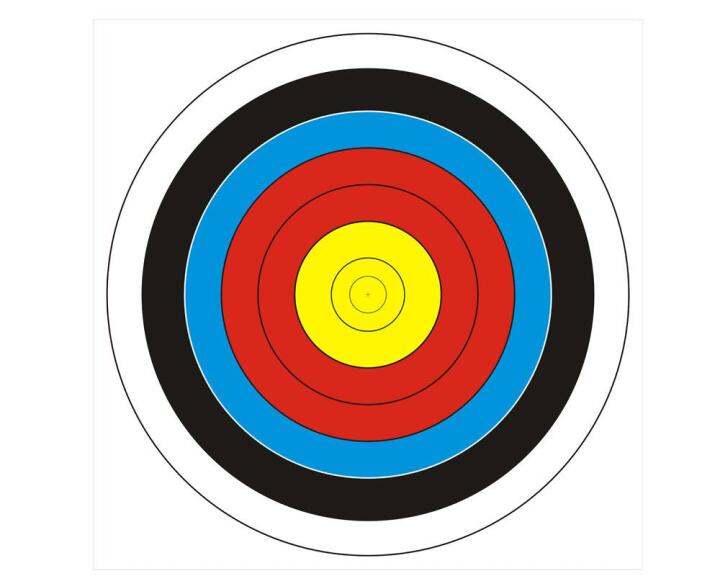 Archery Junxing Paper Target Face Target Paper Archery Target 60cm x