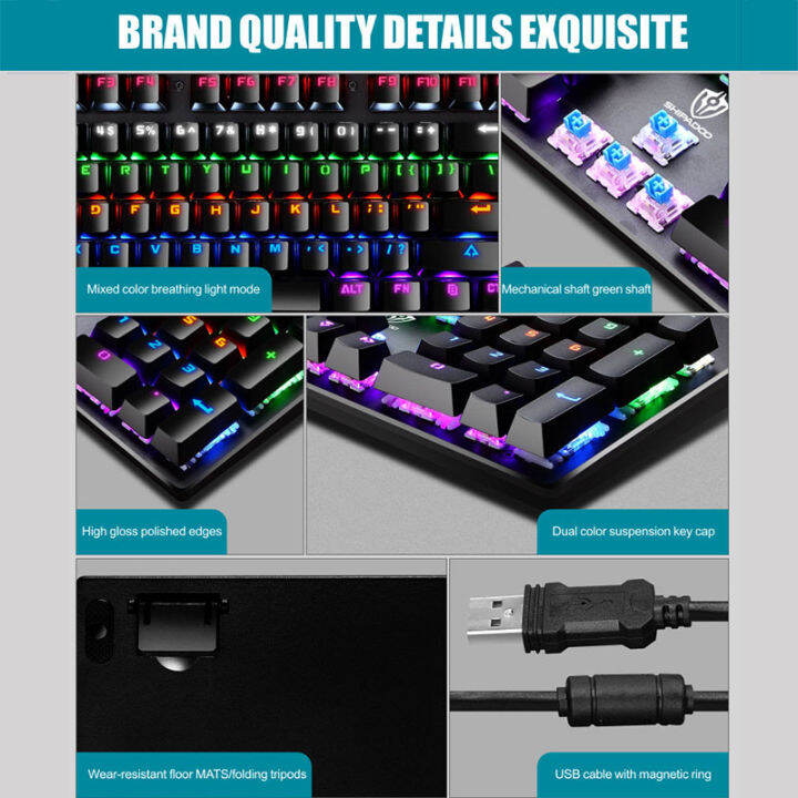 green-axis-mechanical-gaming-keyboard-usb-rgb-gaming-keyboard-104-keys-without-punch-keyboard-luminous-mechanical-keyboard