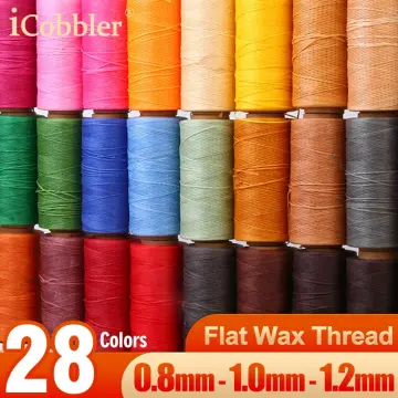 2mm 10m/32.8ft Waxed Cotton Cord Beading Cord Waxed String Wax Cording Cord  for Jewelry Making and Macrame Supplies HK056