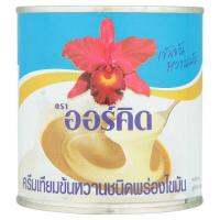 ✨Sale✨ ออร์คิด ครีมเทียมข้นหวานชนิดพร่องไขมัน 380กรัม Orchid Sweetened Condensed Non-Dairy Creamer 380g