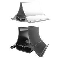PC Stand Desktop Laptop Tablet Gravity Storage Rack ขายึดศัพท์ประหยัดพื้นที่แบบพกพาสีขาว
