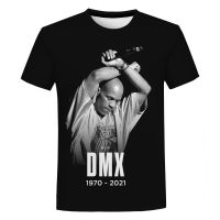 Rapper Dmx 3D Print T Shirt Daily Tops Rock Streetwear T Shirt Funny Shirt 14 Styles Plus Size 2XS-4XL