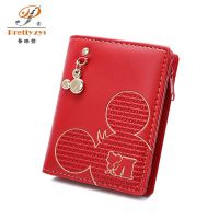 【CC】 cartoon mickey cute coin purse hasp card womens wallets and purses female famous brand