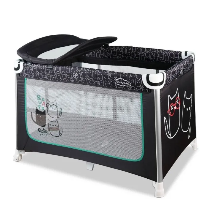Comfy Baby Travel Cot / Playpen Elly (Free Topper) // Birth to 15kg // 1 Year Warranty Lazada