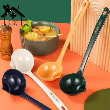 Soup Fat Oil Separator Kitchen Gadgets Ladles Skimmer Spoon Strainer  Kitchen Scoop Oil Filter Kitchen Accessories Free Shipping