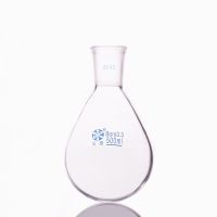 【Be worth】 Buysob รูปร่างขวดมะเขือสั้นปากบดมาตรฐานคอสั้นความจุ500Ml และ29/42ร่วมขวดมะเขือยาว