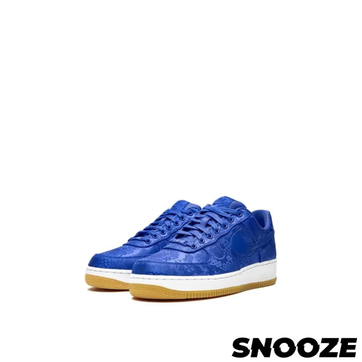 af1 x clot blue silk