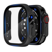 Glass case For Apple Watch Ultra 49mm 49 mm smartwatch PC Screen Protector Bumper Tempered Accessories iwatch series Ultra cover