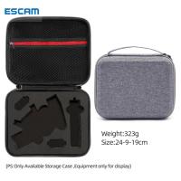 ESCAM สำหรับ DJI OM4/OM4 SE/OM3กิมบอลมือถือไม้กันสั่นโทรศัพท์กระเป๋าเก็บของพกพา