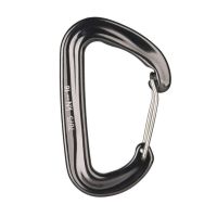 【In-demand】 Lixada mall 1ชิ้น16KN ลวดประตู Carabiner Ty D แหวนหัวเข็มขัดตะขอสแนปพวงกุญแจคลิปปีนหน้าผาสำหรับออกแคมป์เปลญวน