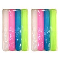 8 Pack Toothbrush Holders Case Travel Camping Cover Tube Plastic Box Set New