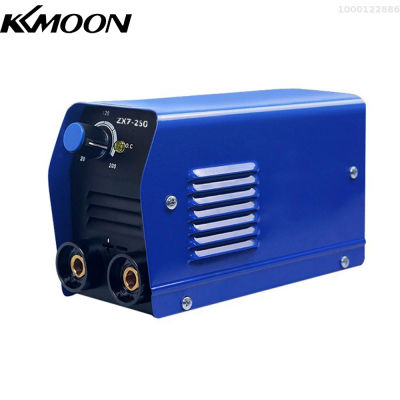 KKmoon เครื่องเชื่อมไฟฟ้าขนาดเล็กแบบพกพา20-250A เครื่องเชื่อมอาร์กอุปกรณ์เชื่อมอาร์คแบบแท่งความถี่สูงสำหรับเชื่อมโลหะกรดด่างเชื่อมท่อเซลลูโลส