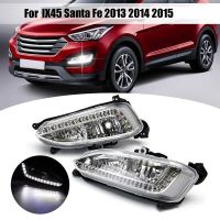 Car Front Bumper Turn Signal Lamp Fog Light DRL Daytime Running Light for Hyundai Stantafe IX45 2013 2014 2015