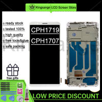 Kingsange AMOLED LCD ของแท้สำหรับ OPPO R11/R11s สัมผัสหน้าจอ LCD หน้าจอดิจิตอลแทนการประกอบสำหรับ OPPO R11 R11s จอแสดงผล TFT โอแอลอีดีพร้อมกรอบ