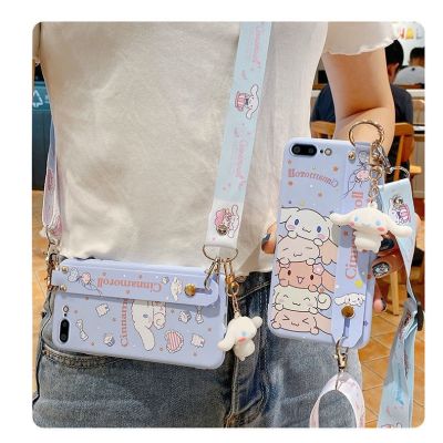 「Enjoy electronic」 My Melody Cinnamoroll 3D with pendant Phone Cases For Samsung S21 Ultr S21 S20 FE A71 A81 A52 Note 20 Ultra PLUS 5G