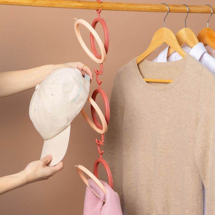 yf-new-baseball-cap-rack-hat-display-holder-door-closet-clothes-scarf-towel-round-storage-shelf-home-handbag-hook-organizer