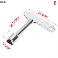 FUYU 1PC Universal Key Multifunction wrench เมโทรรถไฟกุญแจล็อคลิฟท์ประตูกุญแจ