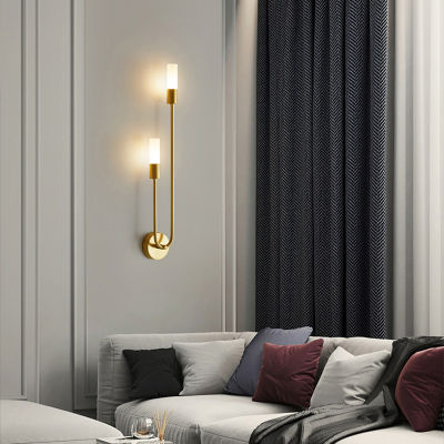 55cm Modern Bedside LED Wall Lamp G9 5W AC110-240V Simple Wall Lights for Living Room Aisle Corridor Luxury Wall Dec Lighting