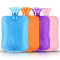 Hot Water Bottle 2000ML Rubber High Density Winter Hand Warmer Portable Thick Hot Water Bottles Girls Pocket Feet Hot Waters Bag