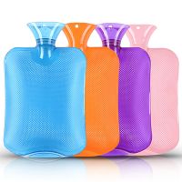 Hot Water Bottle 2000ML Rubber High Density Winter Hand Warmer Portable Thick Hot Water Bottles Girls Pocket Feet Hot Waters Bag