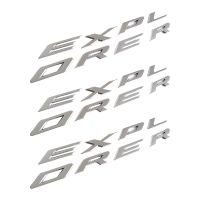 Explorer Car Emblem Front Hood Emblem 3D Letters Explorer Sticker Fit for Ford 2011-2019 Explorer