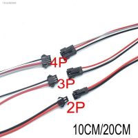 ✐卍ↂ 1-50 pairs JST SM led Connector 2pin / 3pin / 4pin Male And Female Set 2 3 4 pin Wire cable pigtail Plug for LED Strip