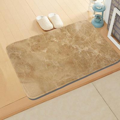 Doormat Marble Pattern Kitchen Mat Bathroom Hallway Home Carpet Bedroom Children Floor Rug Decoration Bedside Anti-Slip U5I4