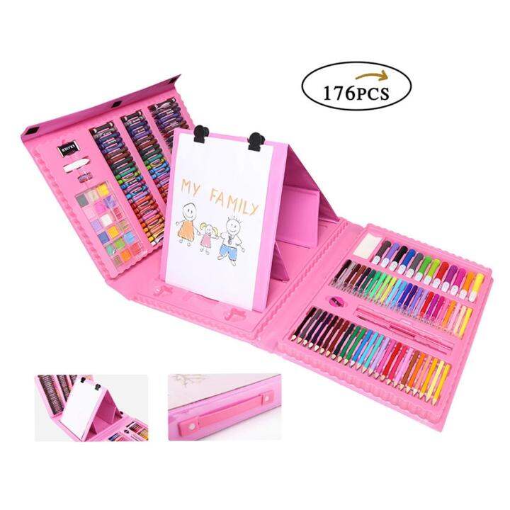 176 Pcs Kids Coloring Art Set School Supplies Set Art Materials Set  Painting Stationery Supplies, Hobbies & Toys, Stationary & Craft, Art &  Prints on Carousell