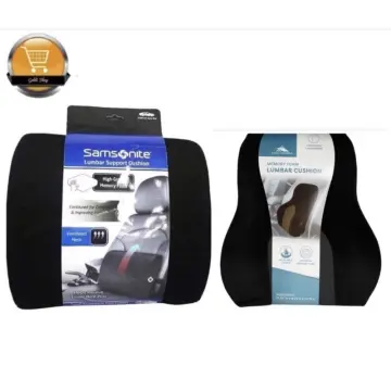 Samsonite SA5244 Ergonomic Lumbar Support Pillow Helps Relieve