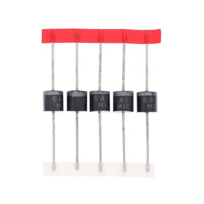 【CC】 5PCS 6A05 6A1 6A2 6A4 6A6 6A8 6A10 10A10  Rectifier Diode R-6