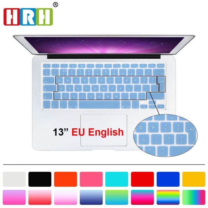 hrh-silicone-uk-eu-อุปกรณ์ป้องกันผิวหนังแผ่นครอบแป้นพิมพ์ภาษาอังกฤษสำหรับ-macbook-สีขาว-air-pro-13-15-17สำหรับ-mac-book-book-air-13