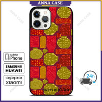 Marimekko 1012 กรณีโทรศัพท์มือถือ iPhone 14 Pro Max / iPhone 13 Pro Max / iPhone 12 Pro Max / Samsung Galaxy Note10 Plus / S22 Ultra ฝาครอบป้องกันการตก