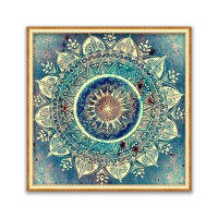 Region Mandala DIY 11CT Embroidery Cross Stitch Kits Needlework Craft Set Cotton Thread Printed Canvas Home Decoration Design