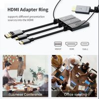 CABLETIME USB C To HDMI Convertor 4K/60Hz HDMI Adapter Aluminum Shell For Matebook 13 Samsung S10 Xiaomi N360