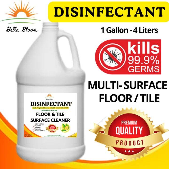 BELLA BLOOM Clean Disinfectant Cleaner Floor Tile Multisurface 1