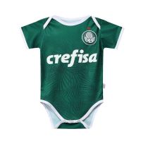 shot goods High Quality 2022-23 Palmeiras Home Baby Romper Jersey Football Jersey Boys Girls Soccer Clothing Newborn Bodysuits